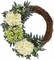 Spring Flower Wreath for Front Door, 20 Inch Hydrangea Door Wreath with White Berries, Summer Eucalyptus Wreaths for Front Door Outside All Season, Farmhouse, Indoor Outdoor Wall Decor